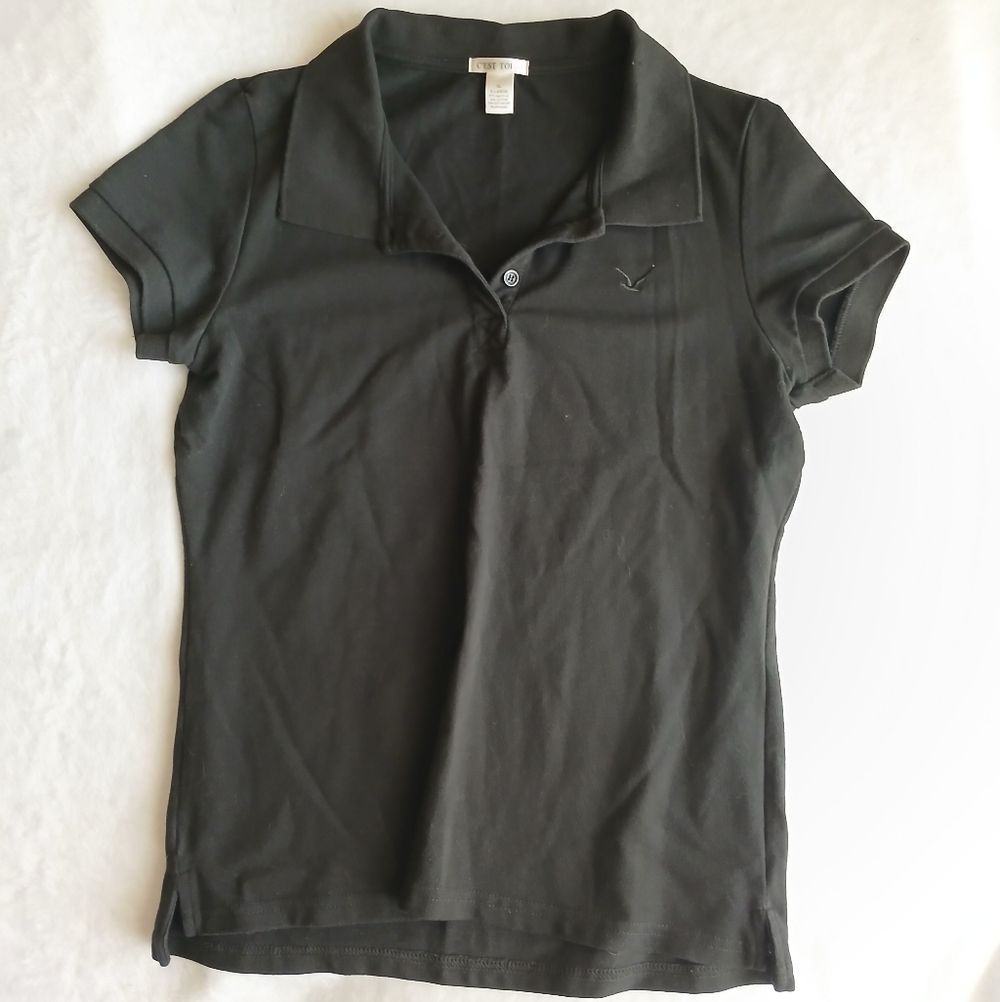 Black Polo Shirt Size XL
